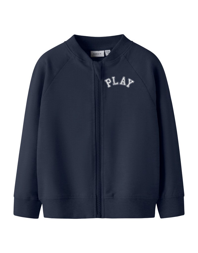 name it Talli Sweat Cardigan Navy Blazer