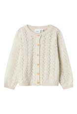 name it Bannie Knit Cardigan Peyote Melange