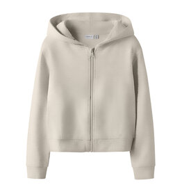 name it Mille Short Cardigan Pumice Stone