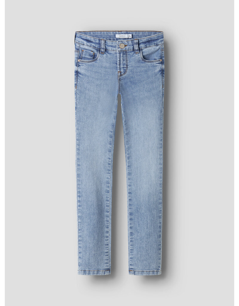 name it Polly Skinny Jeans Medium Blue Denim