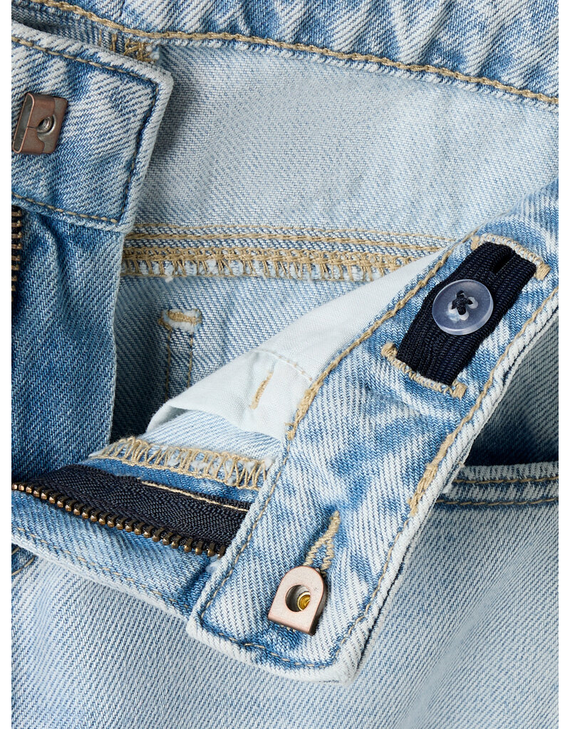 name it Rose Wide Jeans Light blue Denim