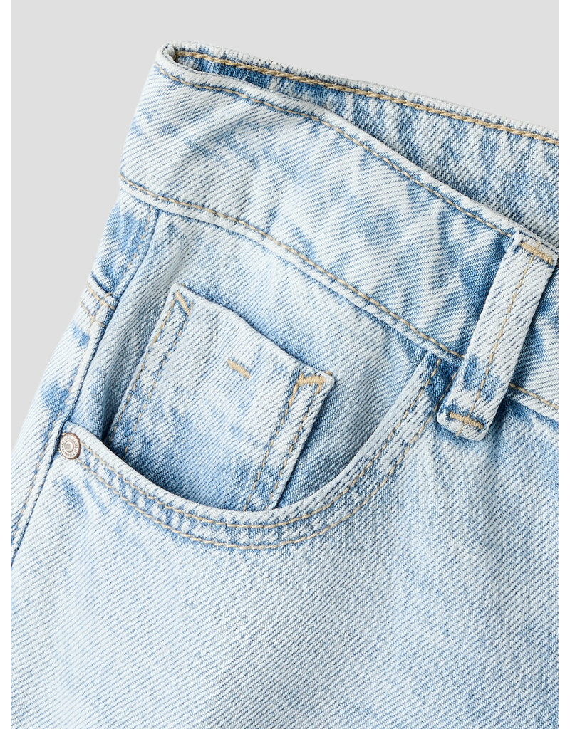 name it Rose Wide Jeans Light blue Denim