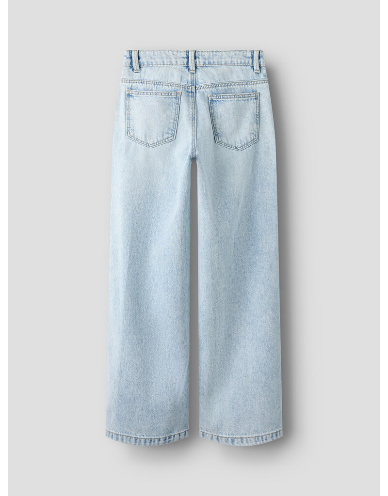name it Rose Wide Jeans Light blue Denim