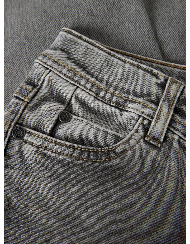 name it Theo Slim Jeans Light Grey Denim