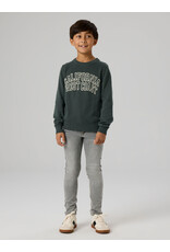 name it Theo Slim Jeans Light Grey Denim