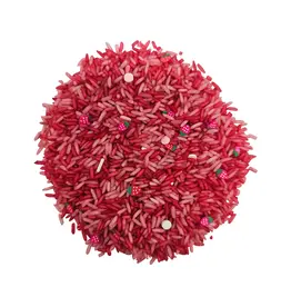 Grennn Speelrijst aardbeien mix 750Gram