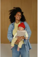 Hvid Harvey Vest Cream/Mocha