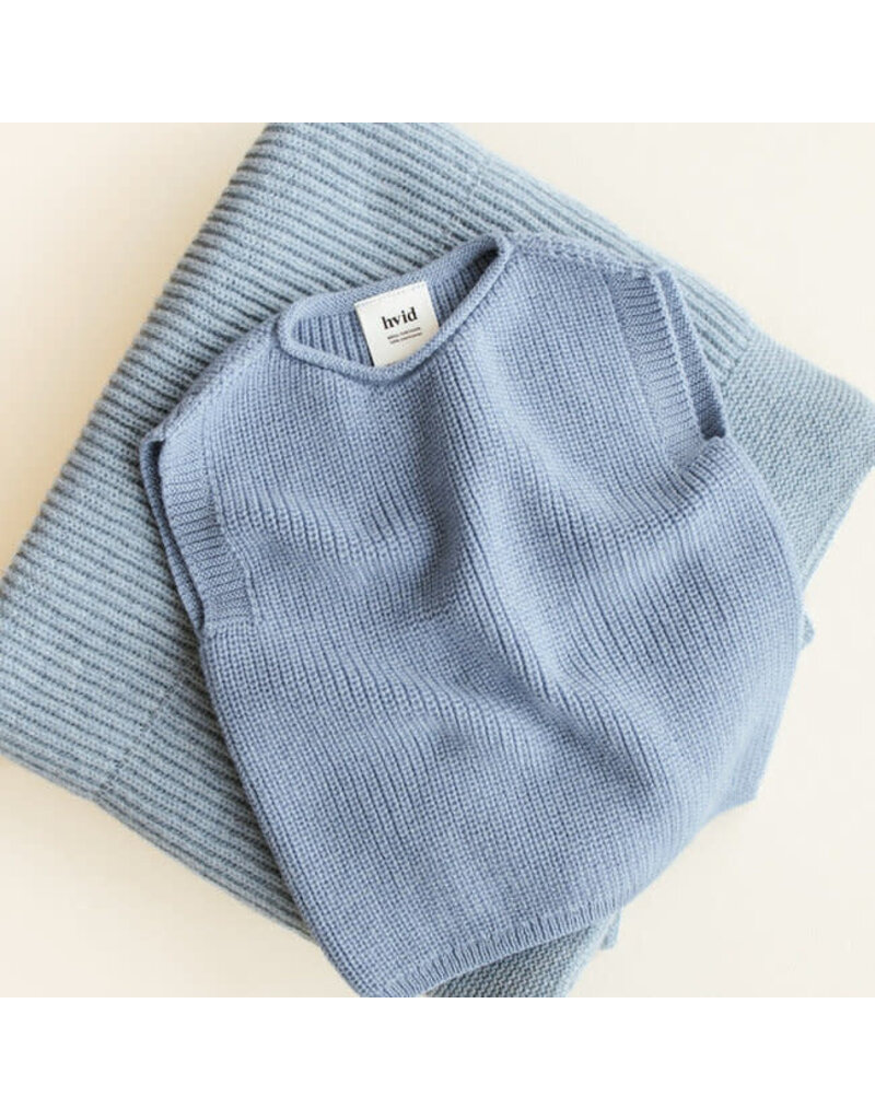 Hvid Harvey Vest Light Blue