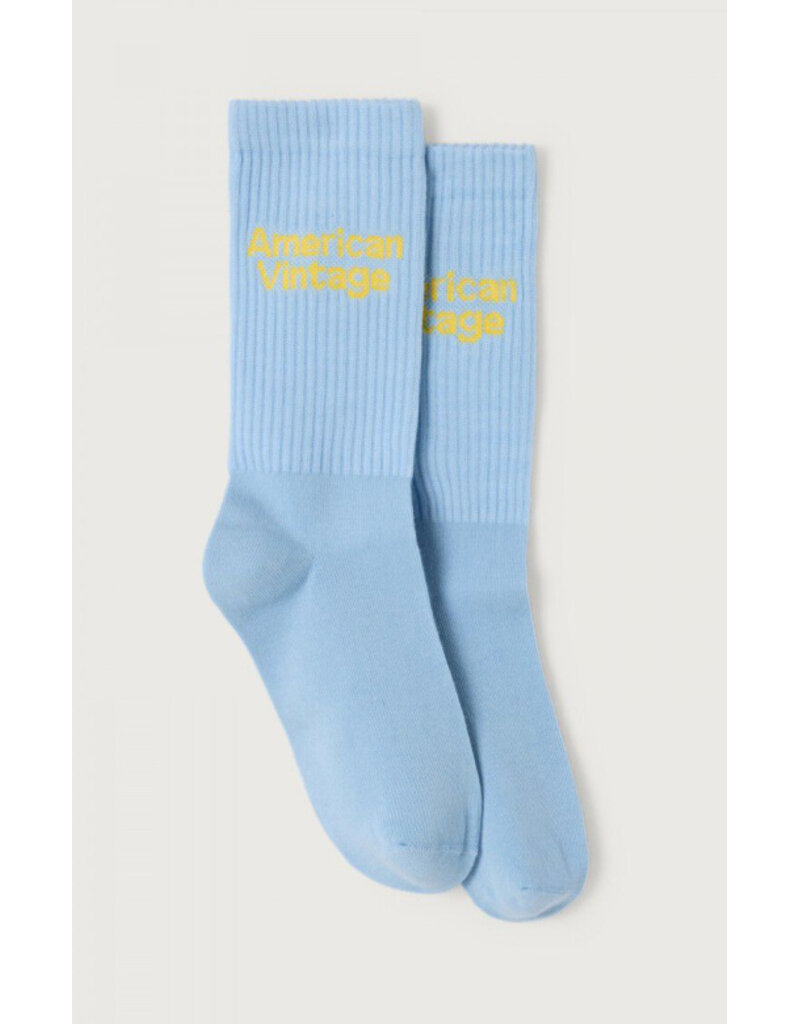 American Vintage Clypsun Socks Bleu Ciel