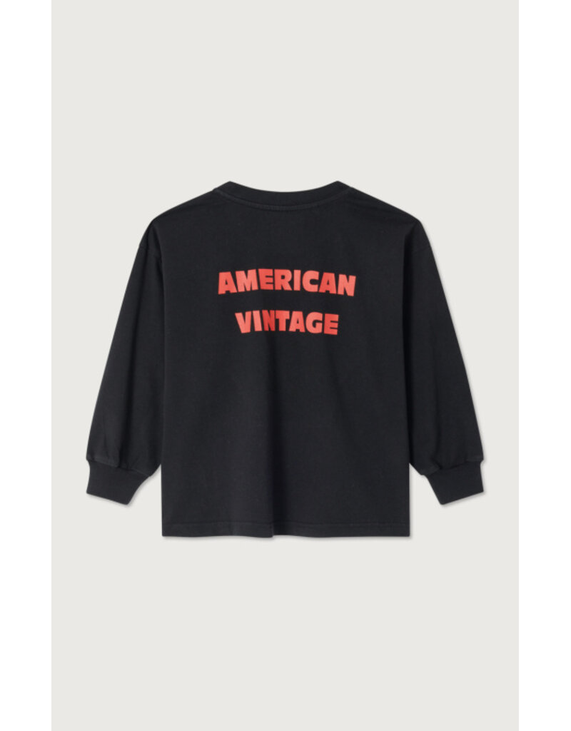 American Vintage Fizvalley Longsleeve Noir