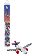 Plus Plus Tube vliegtuig 100 stuks