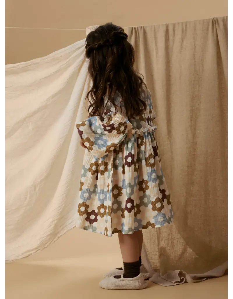 Lil' Atelier Talia Loose Dress Coconut Milk