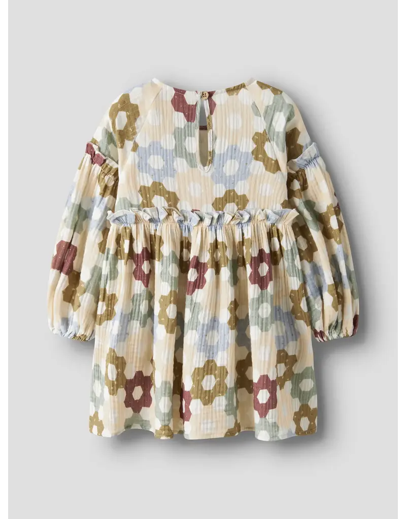 Lil' Atelier Talia Loose Dress Coconut Milk