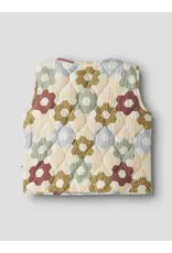 Lil' Atelier Talia Quilt Vest Coconut Milk