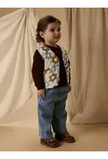 Lil' Atelier Talia Quilt Vest Coconut Milk