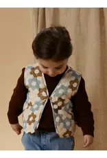 Lil' Atelier Talia Quilt Vest Coconut Milk