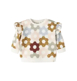 Lil' Atelier Dias Loose Sweater Coconut Milk