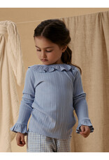 Lil' Atelier Tansy Slim Top Zen Blue