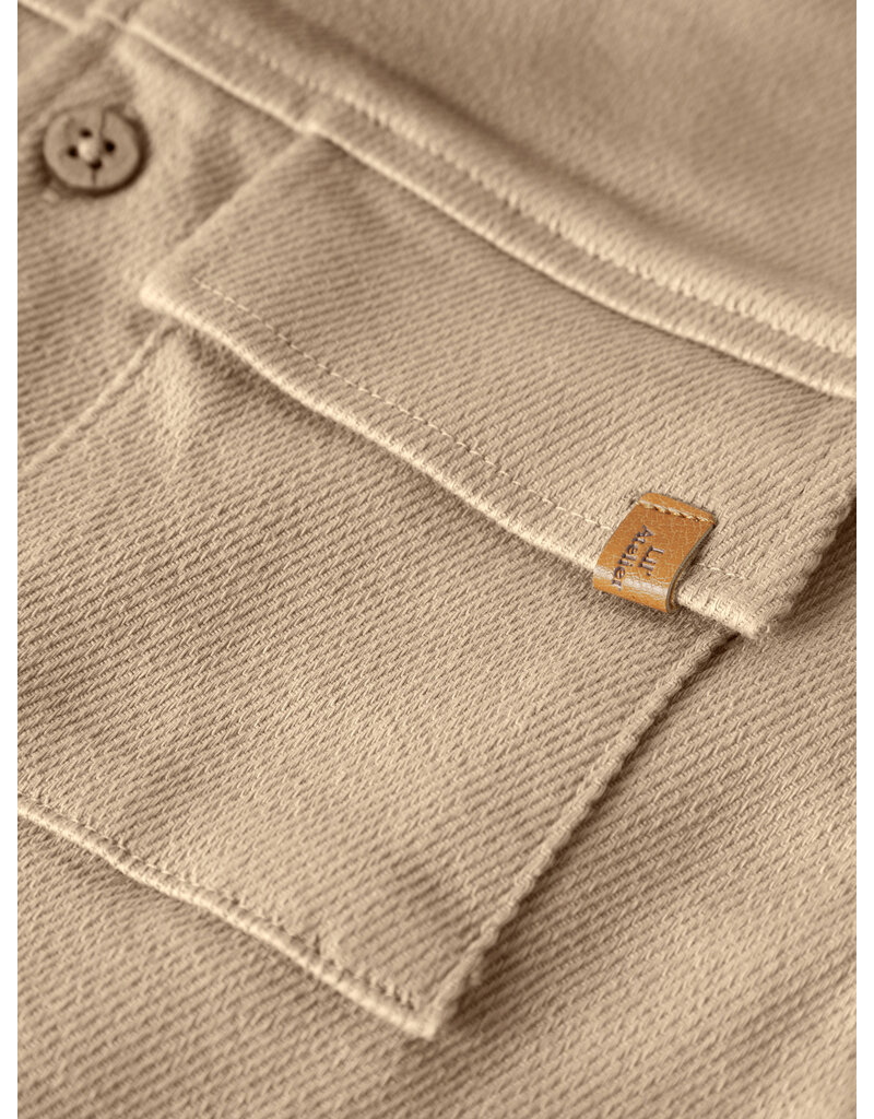 Lil' Atelier Taru Loose Twill Shirt Irish Cream