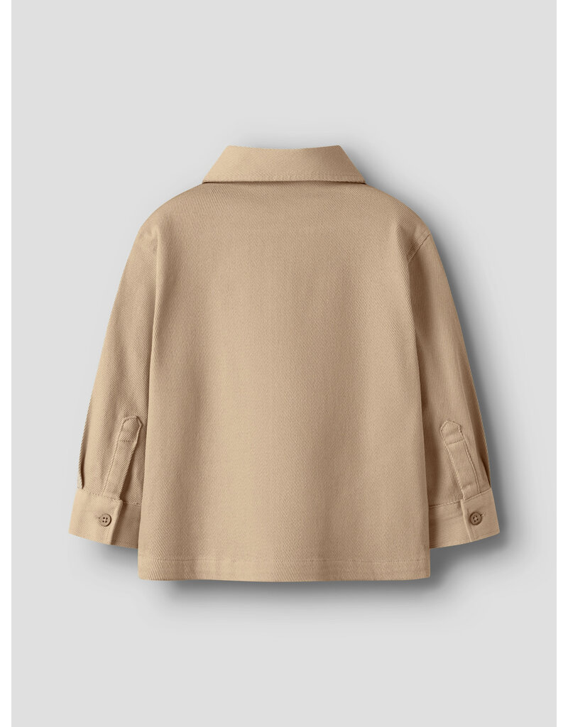 Lil' Atelier Taru Loose Twill Shirt Irish Cream