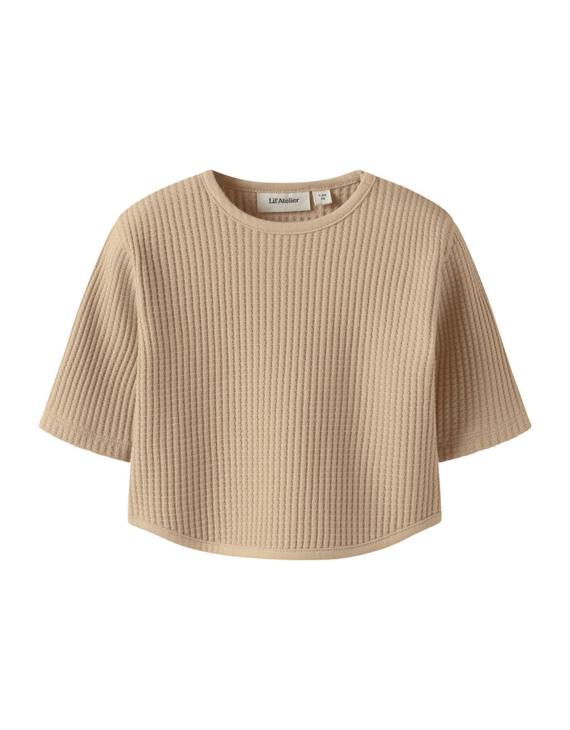 Lil' Atelier Tanko Loose Sweater Irish Cream