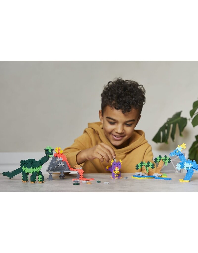 Plus Plus Learn to Build dino`s  600 stuks