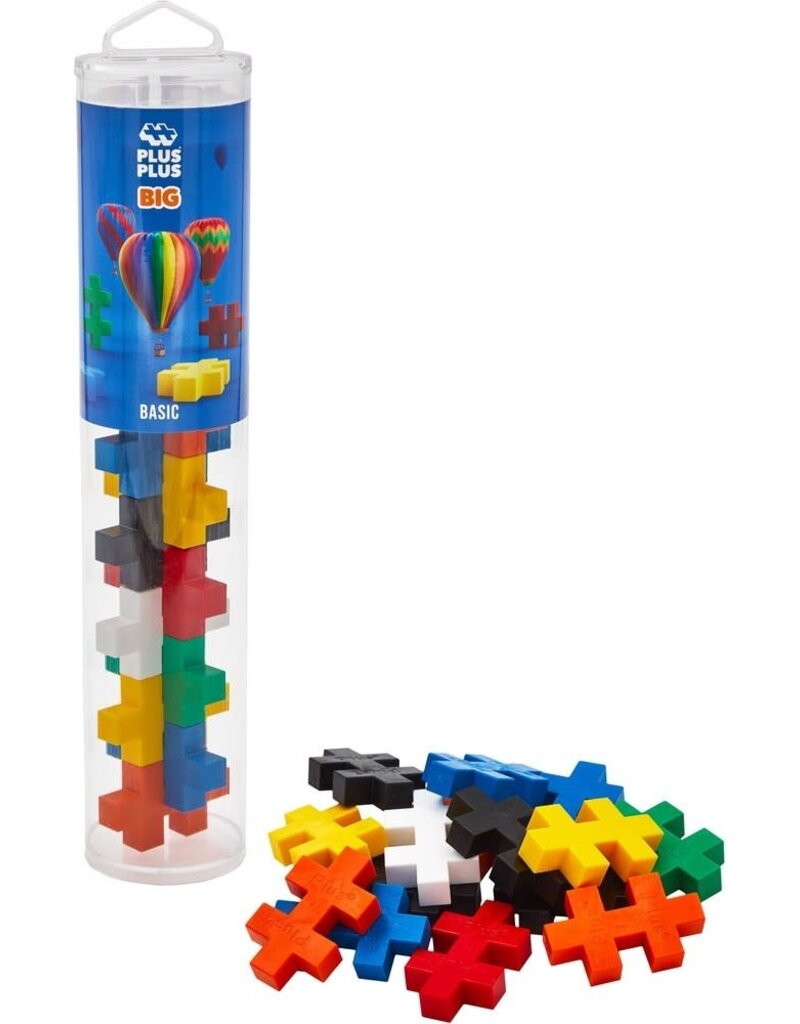 Plus Plus Tube basic BIG 15 stuks