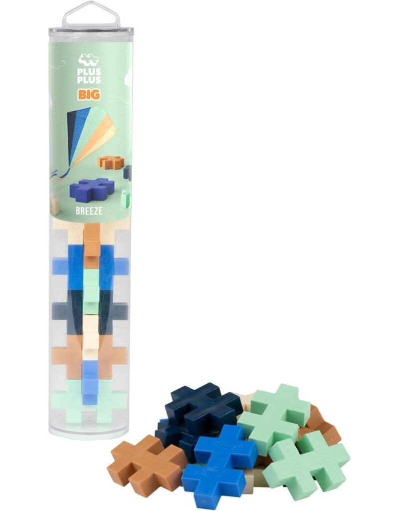 Plus Plus Tube breeze BIG  15 stuks