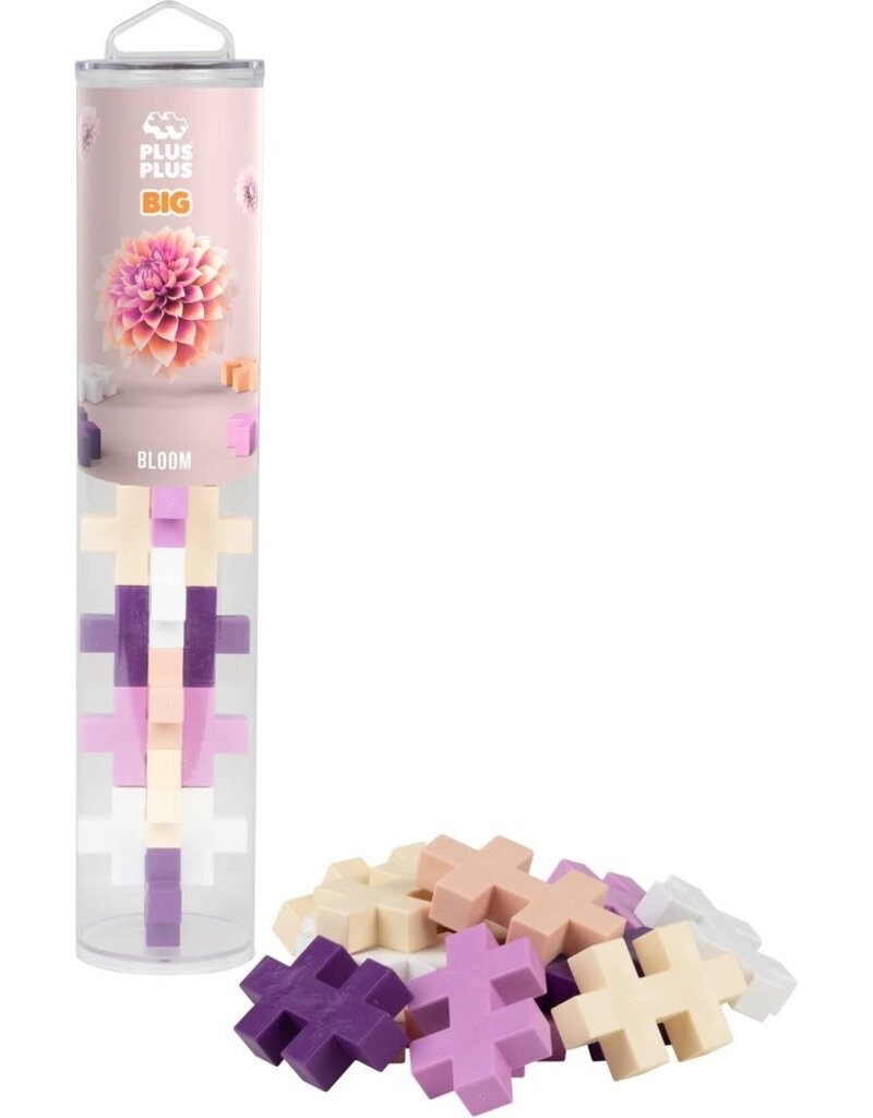 Plus Plus Tube bloom BIG 15 stuks