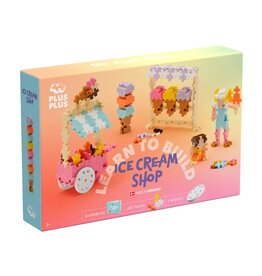 Plus Plus Learn to Build Ice Cream Shop