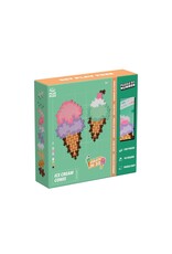 Plus Plus Puzzle by Number Ice Cream Cones