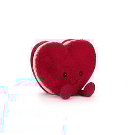 Jellycat Amuseables Arlette Heart Macaron (Red)