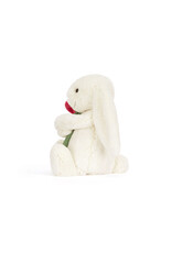 Jellycat Cream Bunny with Rose