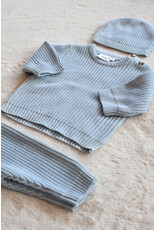 Feetje Sweater Gebreid Blauw - The Magic is in You