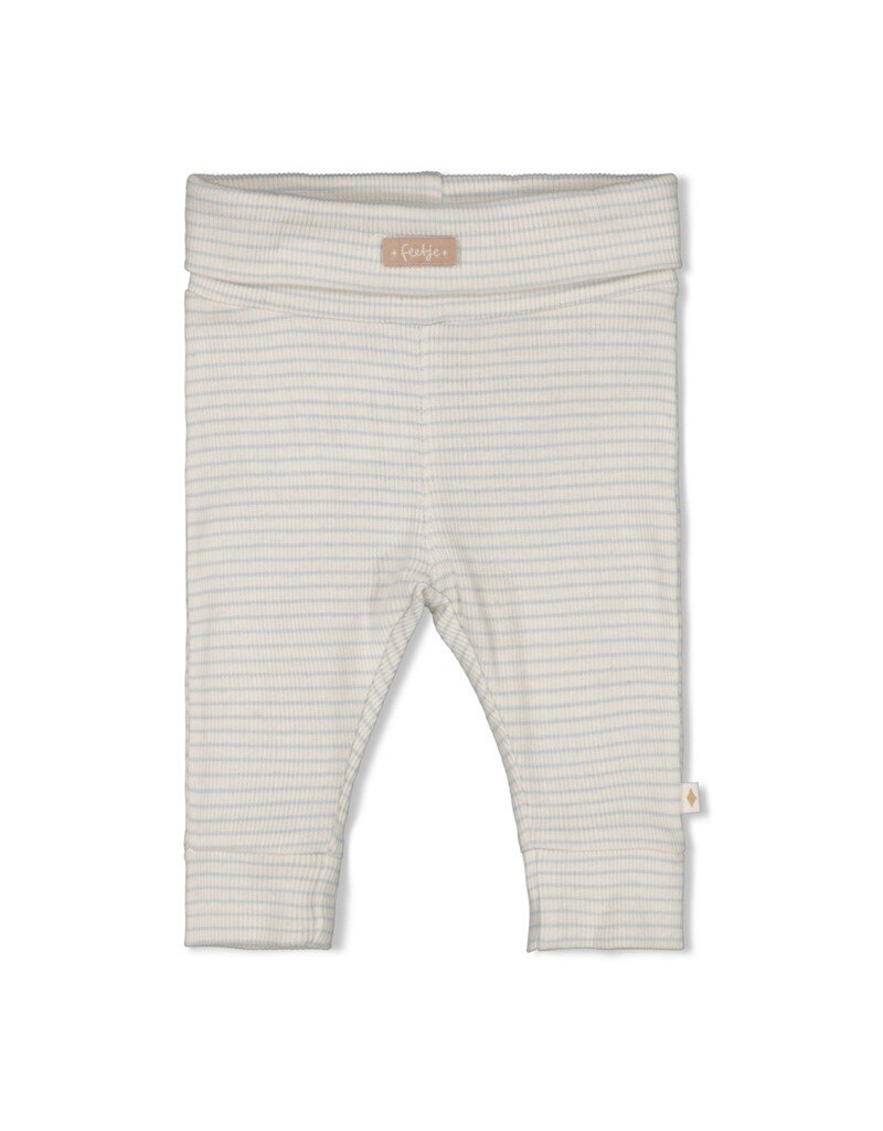 Feetje Broek rib met streep blauw - The Magic is in You