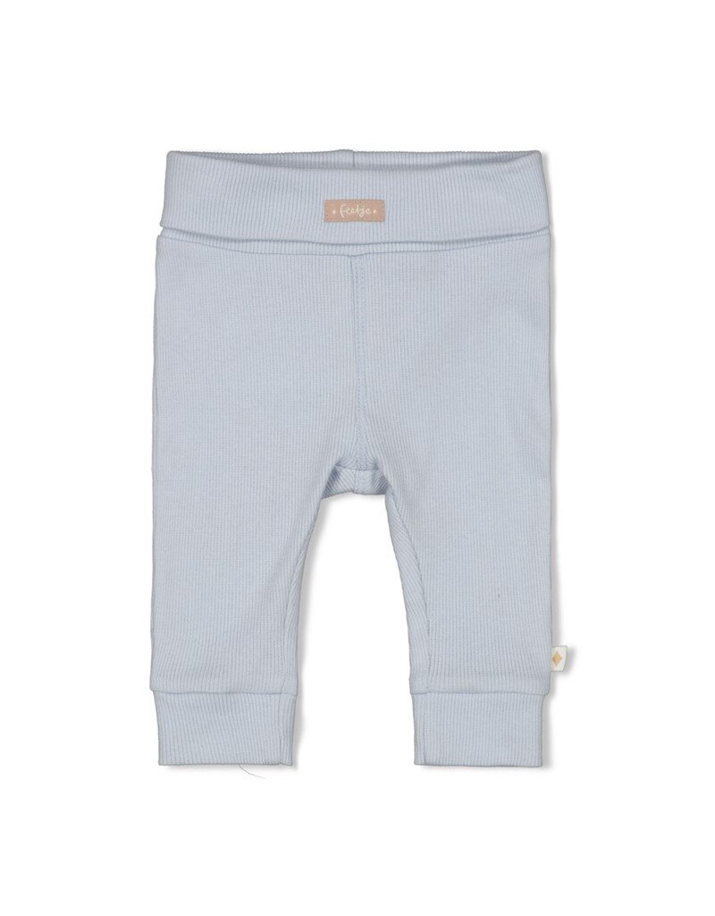 Feetje Broek Rib Blauw - The Magic is in You