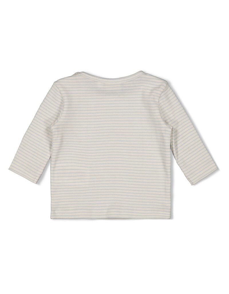 Feetje Longsleeve Rib met Streep Blauw - the Magic is in You