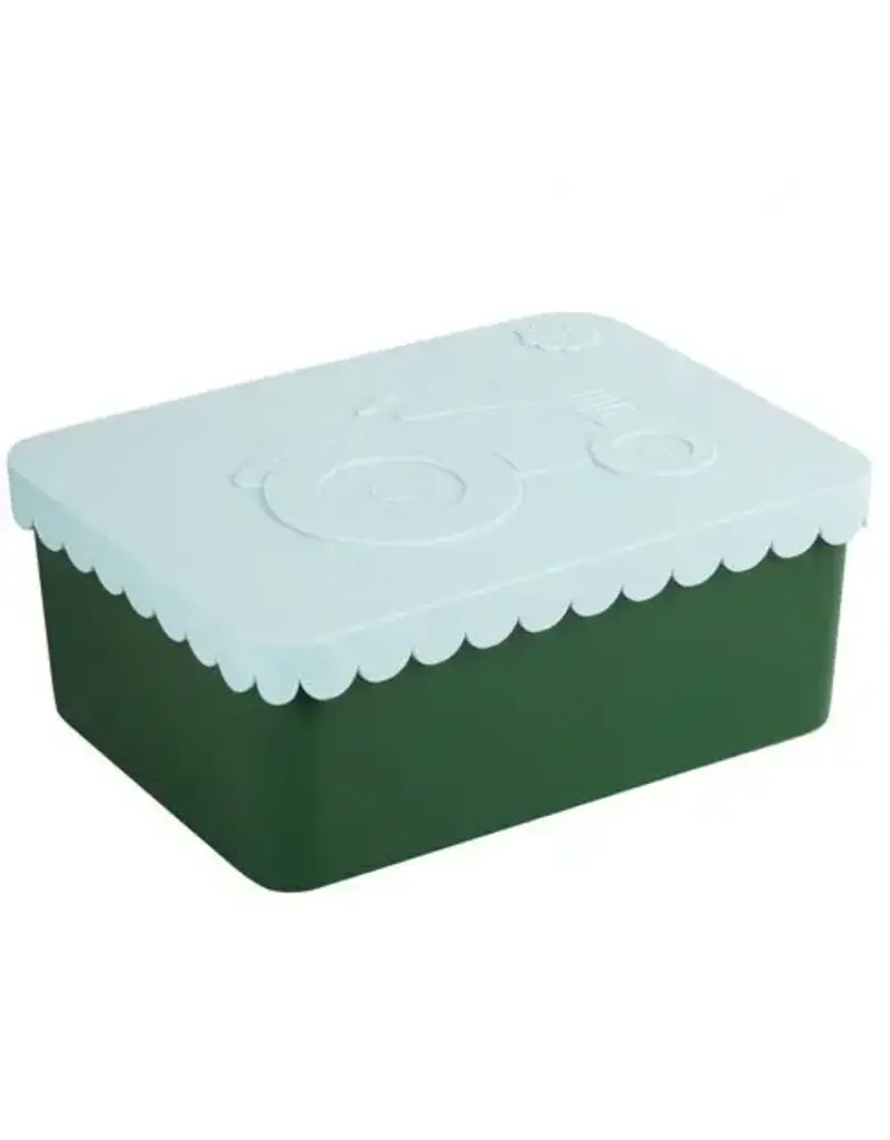 Blafre Lunch box 1 compartiment tractor light blue