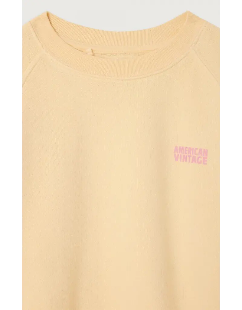 American Vintage Izubird Sweater Vanille Vintage