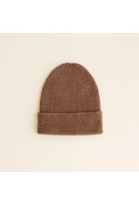 Hvid Beanie Fonzie (0-6M) Mocha