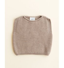 Hvid Harvey Vest Sand