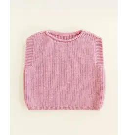 Hvid Harvey Vest Cotton Candy