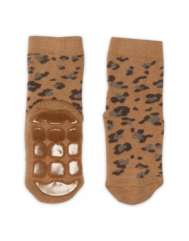 mp Denmark Leopard socks - anti-slip Biscuit 220