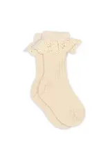 mp Denmark Leo Sock Lace Ecru 4109
