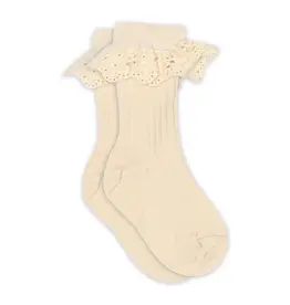 mp Denmark Leo Sock Lace Ecru 4109