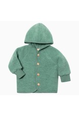 Engel Hooded Jacket Jade Melange