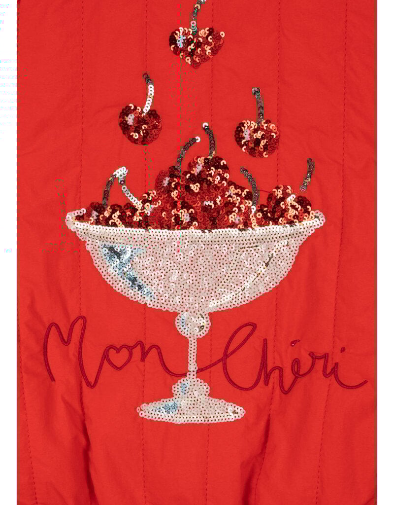 Konges Sløjd Juno Sequin Bomber Fiery Red