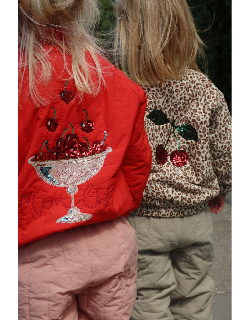 Konges Sløjd Juno Sequin Bomber Fiery Red