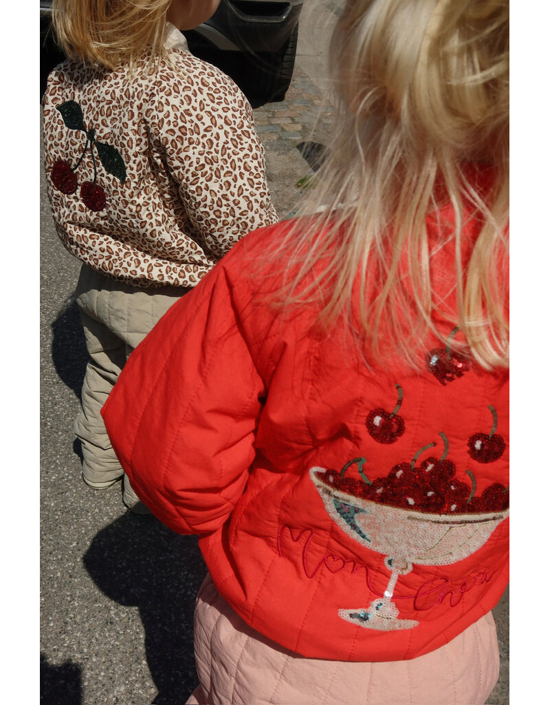 Konges Sløjd Juno Sequin Bomber Fiery Red