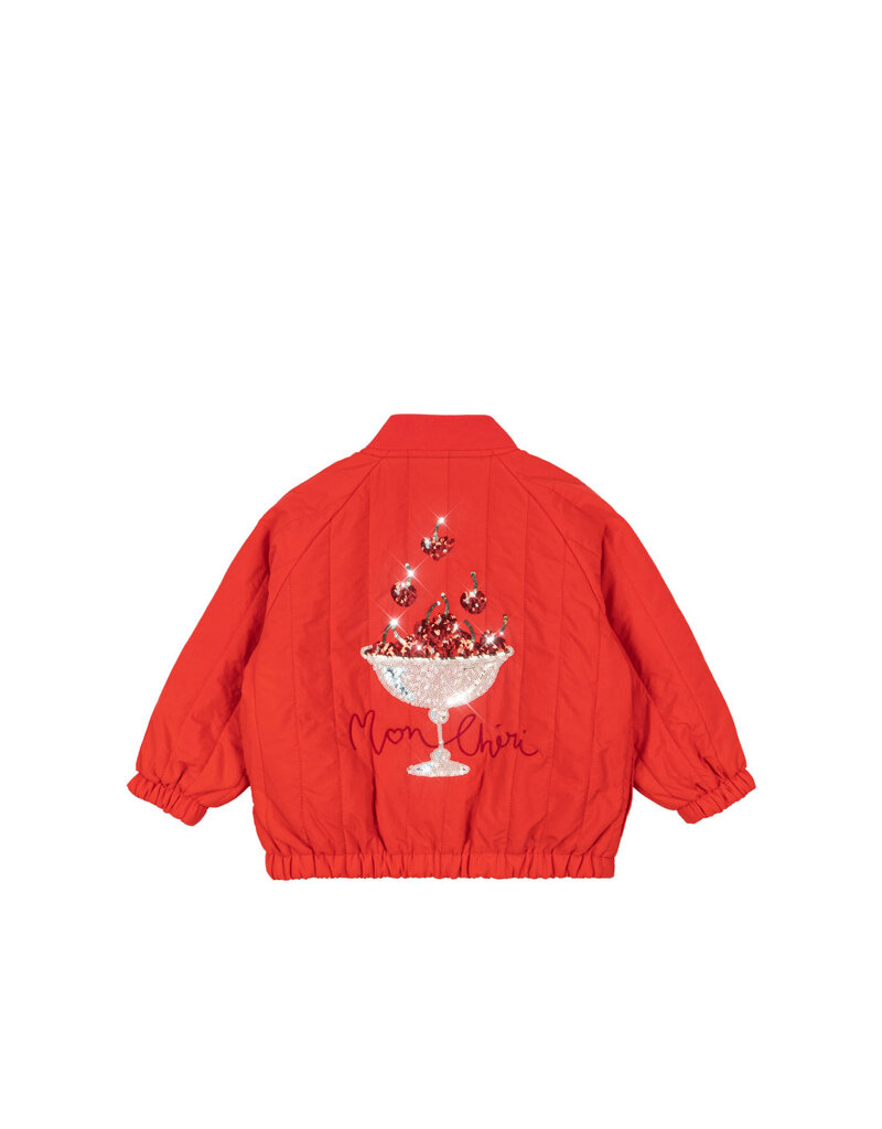 Konges Sløjd Juno Sequin Bomber Fiery Red